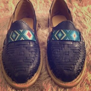 Hand woven huaraches (Sandler’s)
